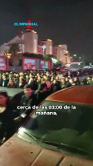 Por mal clima, Junior H inicia concierto en Tijuana de madrugada; desata molestia de asistentes.