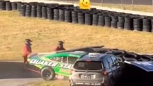 NASCAR Mexico 2025 Puebla Safety Car Crash In Car Amateur