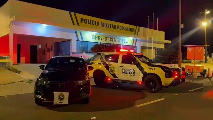 PRE recupera veículo furtado e prende dois homens na PR-323, em Iporã