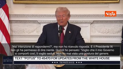 Trump a Jd Vance: Vorrei staff Xi, erano spaventatissimi da Presidente. Perché tu non sei così?