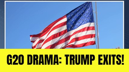 Trump Pulls US From G20 Over ‘Discrimination’ Against White Farmers in South Africa