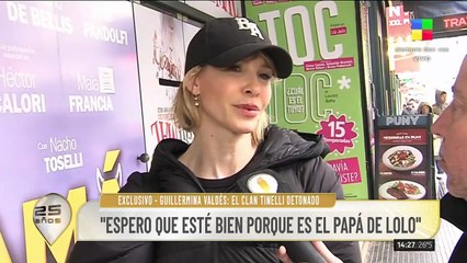 La contundente frase de Guillermina Valdés sobre Marcelo Tinelli en medio de la fuerte interna familiar: "Estoy..."