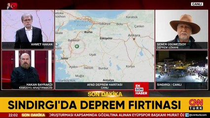Sındırgı'daki deprem fırtınası ne anlatıyor Prof. Dr. Şener Üşümezsoy yanıtladı