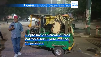 Pelo menos oito mortos após explosão de carro em local turístico de Nova Deli