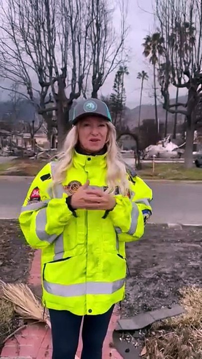 Alison Thompson in LA after the fires
