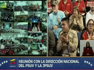 Presidente Maduro felicita a los militantes del PSUV por la jornada de elección de los CBBI