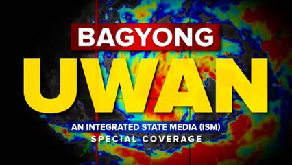 Isang barko, sumadsad sa baybayin ng Lemery, Batangas dahil sa lakas ng hanging dulot ng Bagyong #UwanPH | ulat ni Louisa Erispe