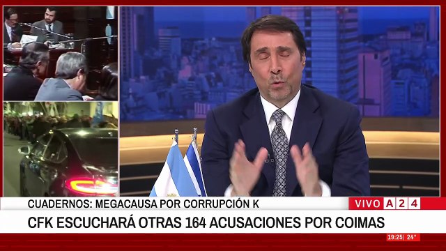 El editorial de Eduardo Feinmann sobre le juicio por la causa de los Cuadernos de las coimas