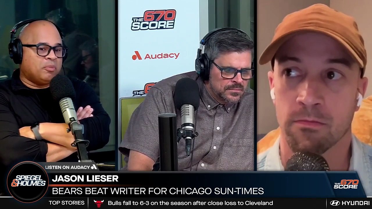 Jason Lieser: Bears are 'clear-eyed' about how they've played in 6-3 start