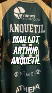 Maillot Arthur Anquetil ! #Exclu #Cadeau #Nimes