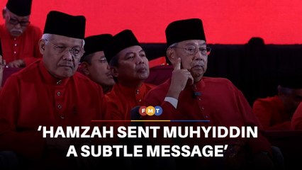 Hamzah sent Muhyiddin ‘subtle message’ about leadership change, say analysts