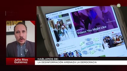 La desinformación amenaza la democracia | Julio Ríos
