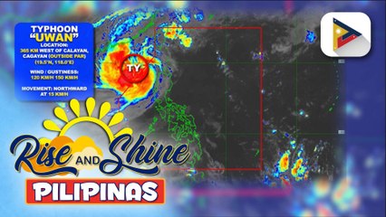 Bagyong #UwanPH, napanatili ang lakas habang kumikilos sa labas ng PAR