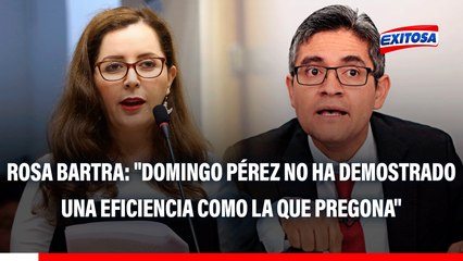 José Domingo Pérez no ha demostrado eficiencia en casi 10 años de Equipo Lava Jato, según Bartra