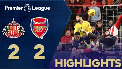 Sunderland 2-2 Arsenal - Liga Perdana Inggeris 2025/26