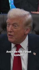 Trump asked point blank: will travel return to normal after reopening?