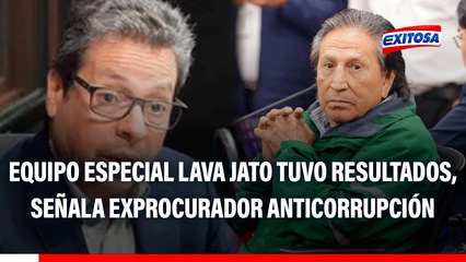 Equipo Lava Jato ha tenido resultados, afirma exprocurador: "Tenemos un presidente condenado"