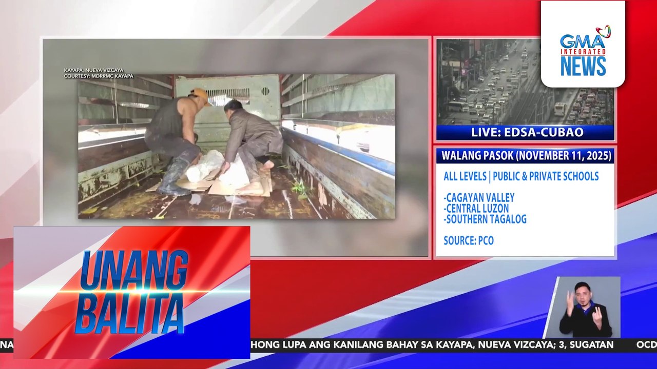 5-anyos na kambal, patay matapos matabunan ng gumuhong lupa ang kanilang bahay; 3, sugatan | Unang Balita