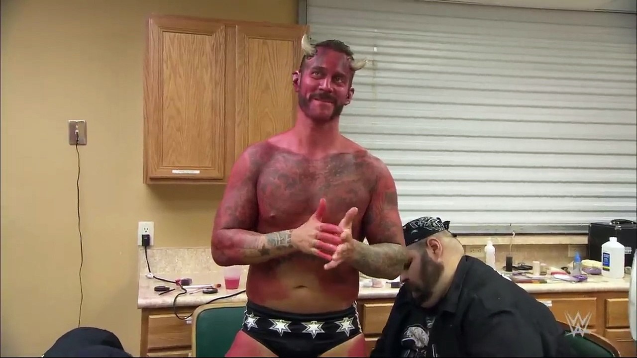 Behind the scenes of CM Punk’s devilish Hell in a Cell 2012 commercial From the WWE Vault