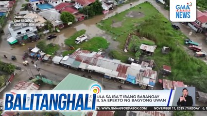 2,198 pamilya, lumikas mula sa iba't ibang barangay sa Zamboanga City dahil sa epekto ng Bagyong #UwanPH | Balitanghali