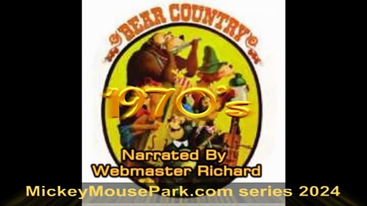 1970s Bear Country Restaurants Disneyland History