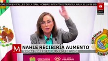 La gobernadora de Veracruz, Rocío Nahle, recibirá un aumento de su sueldo