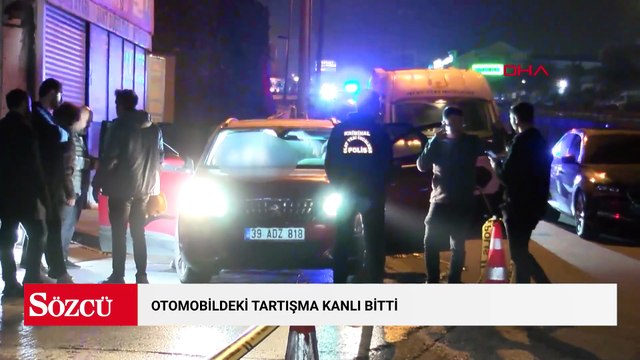 Büyükçekmece'de otomobildeki tartışma kanlı bitti: 2 ölü, 1 ağır yaralı
