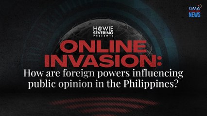 How are foreign powers influencing public opinion in the Philippines? | Howie Severino Presents