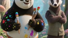 The Panda Who Painted the Forest