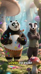 The Panda Who Painted the Forest
