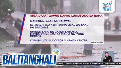 Mga gamot kontra-leptospirosis, ipinamigay ng Cebu Prov'l Health sa mga binahang lugar | Balitanghali