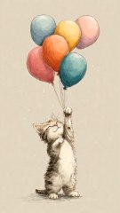 funny cat playing and dancing