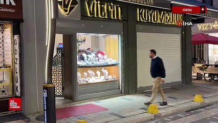 Ordu'da kuyumcudan 2 milyon liralık altın çalındı