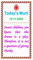 🇲🇰 Today’s Murli 12 November 2025 English | Today Murli in Male Voice | BRAHMA KUMARIS Murli in Eng