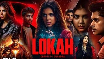 LOKAH Chapter 1 Latest Movie Hindi Dubbed 2025 Kalyani Priyadarshan Naslen Sandy Bollywood New Release Sci-fi Movie