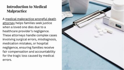 Navigating Justice The Role of a Medical Malpractice Wrongful Death Attorney