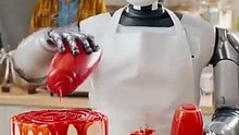 AI Robot Becomes a Baker but Fills Cakes with Ketchup 🎂🤖 | Funny Kitchen Fail | Everyday with AI