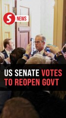 US Senate passes bill to end government shutdown, earliest by Nov 12