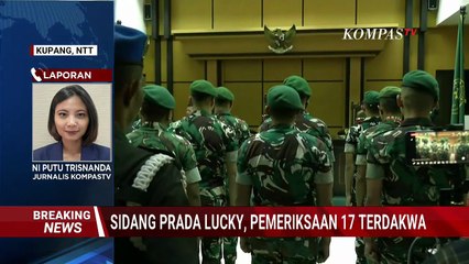BREAKING NEWS! Sidang Lanjutan Kasus Kematian Prada Lucky, Hadirkan Saksi Letda Inf. Luqman Hakim