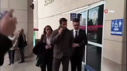 Bahis soruşturmasında adı geçen Necip Uysal, suç duyurusunda bulunmak için adliyede