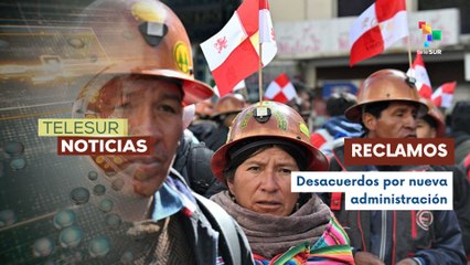 Reclamos en minerías de Bolivia por nuevas decisiones del gobierno