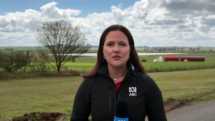 Adult, two children killed in collision with truck in western Victoria