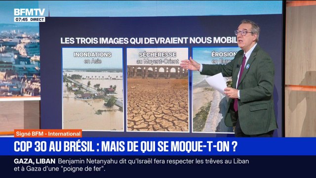 ÉDITO - COP30 au Brésil: les grandes puissances mondiales n'ont pas eu le courage politique de se fixer des objectifs en faveur de l'action climatique