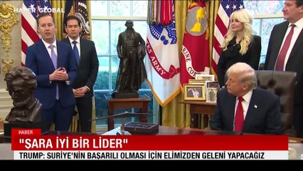 Trump: "Şara ile vakit geçirmek bir onurdu"