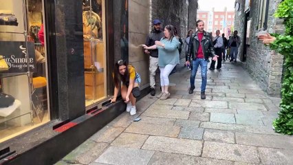 Funniest moments filmed ever  Bushman Prank