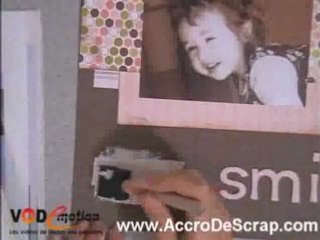 Peinture et Acrylique- scrapbooking cours 11