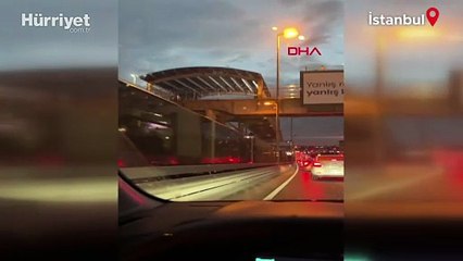 Avcılar'da arızalanan metrobüs yoğunluğa neden oldu