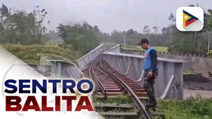 Biyahe ng PNR na Naga-Legazpi, suspendido muna; assessment sa Bicol commuter route, isinasagawa