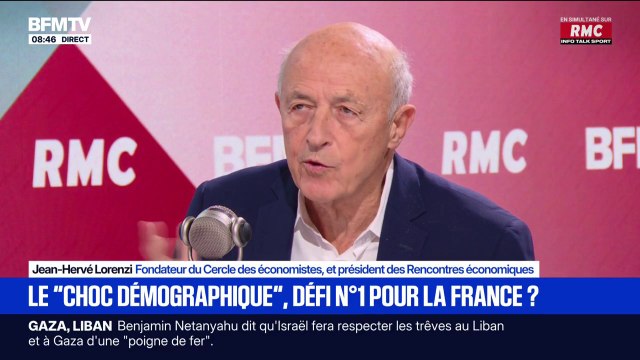 Augmenter le taux d'activité des plus de 60 ans, c'est important , estime Jean-Hervé Lorenzi, fondateur du Cercle des Économistes