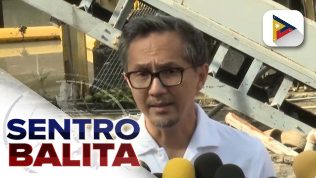 Pag-aayos ng nasirang floodgate ng Paco Pumping Station, target tapusin sa loob ng 2 linggo; dahilan ng pagkasira nito, iimbestigahan ng DPWH | ulat ni Gab Villegas